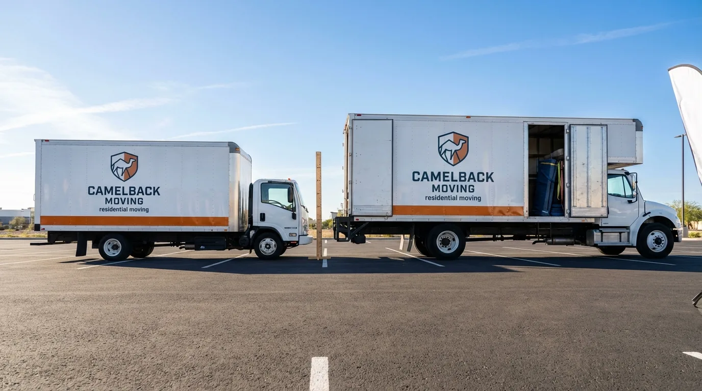 Moving truck size capacity guide in Oelwein